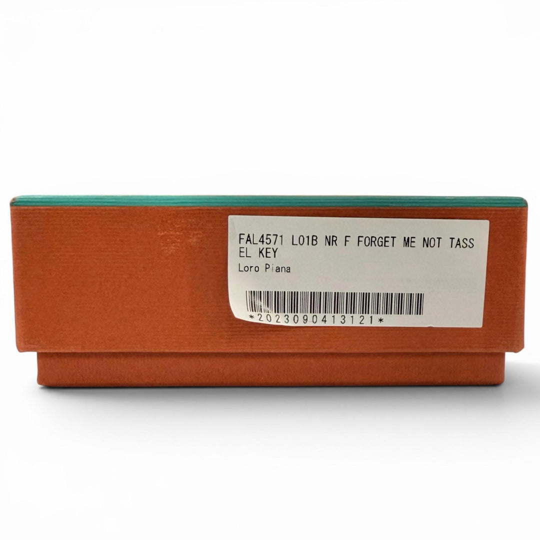 未使用品◇Loro Piana ロロピアーナ FAL4571 クロコダイル レザー キーケース キーホルダー レッド系 イタリア製 レディース 箱付き