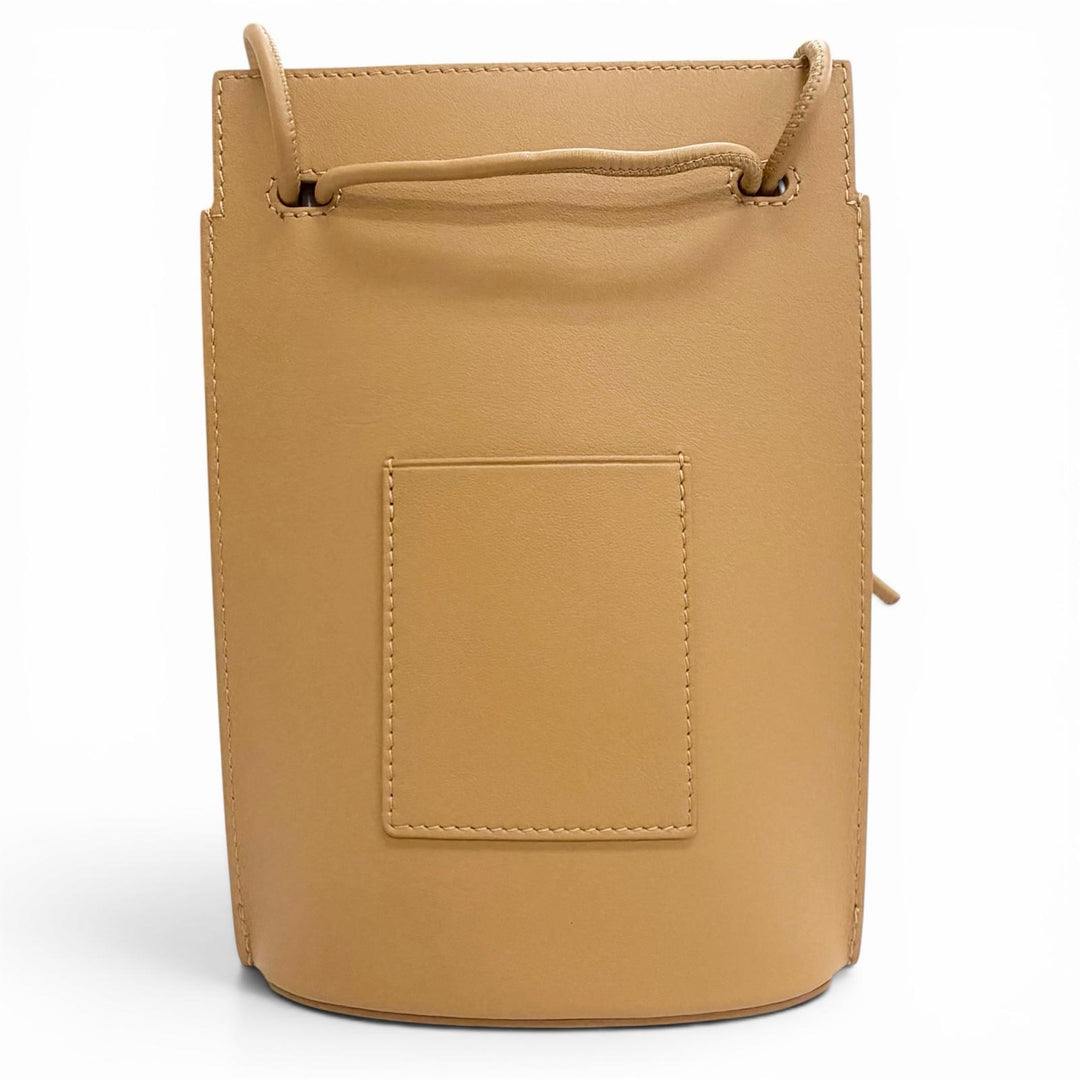 未使用品△LOEWE ロエベ CPBPR12X01 ペブル ダイスポケット クラシックカーフ アナグラム金具 ショルダーバッグ ウォームデザート 箱袋付