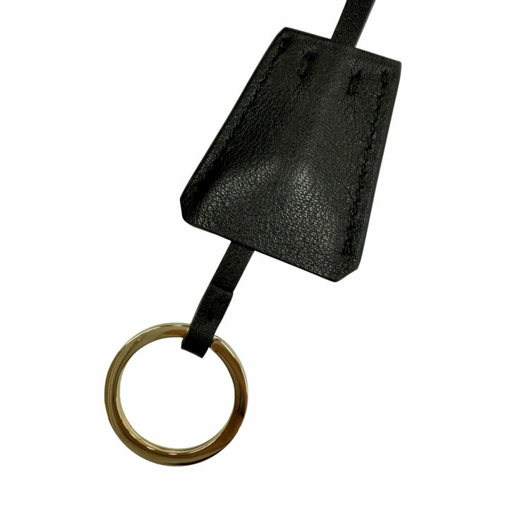 極美品◇PRADA プラダ 1BC255 ドゥミリュンヌ トライアングルロゴ レザー ショルダーバッグ ブラック イタリア製 レディース 保存袋付き