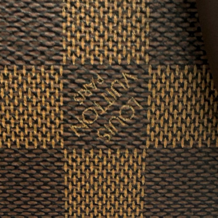 未使用品◇LOUIS VUITTON ルイヴィトン N41434 リベラMM ダミエキャンバス レザーハンドバッグ ブラウン ゴールド金具 スペイン製 袋付き