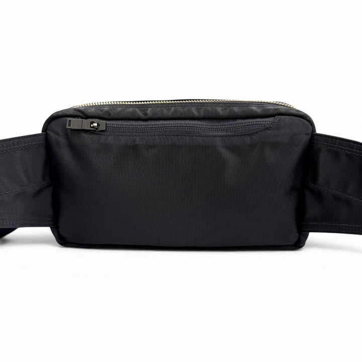 極美品▼PORTER ポーター LIFT WAIST BAG リフト ナイロンツイル レザー ボディバッグ ウエストバッグ ダークネイビー　メンズ