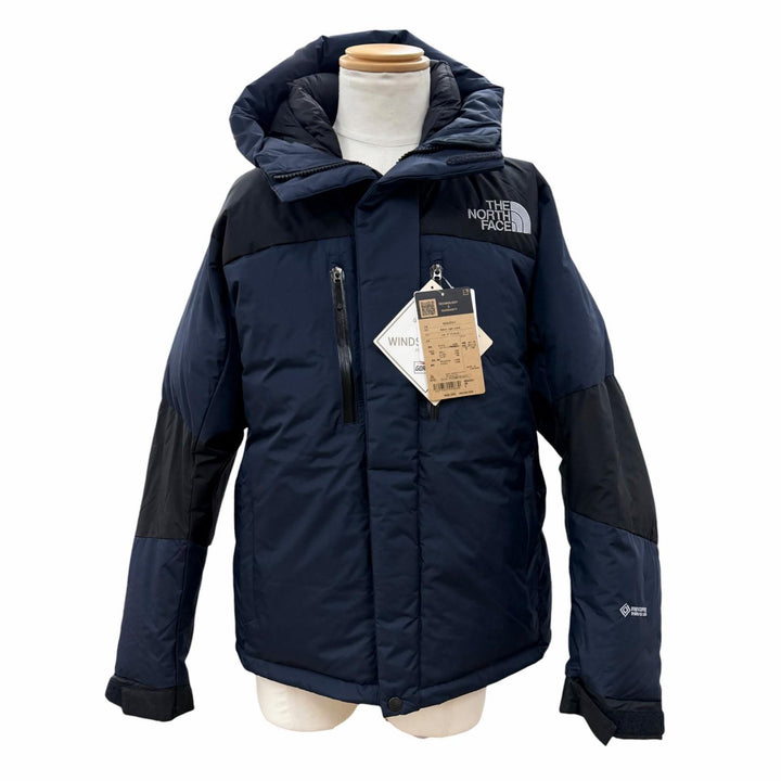 未使用品▼THE NORTH FACE ザ・ノースフェイス ND92551 Baltro Light Jacket GORE-TEX ロゴ刺繍 フーデッド ダウンジャケット S 正規品