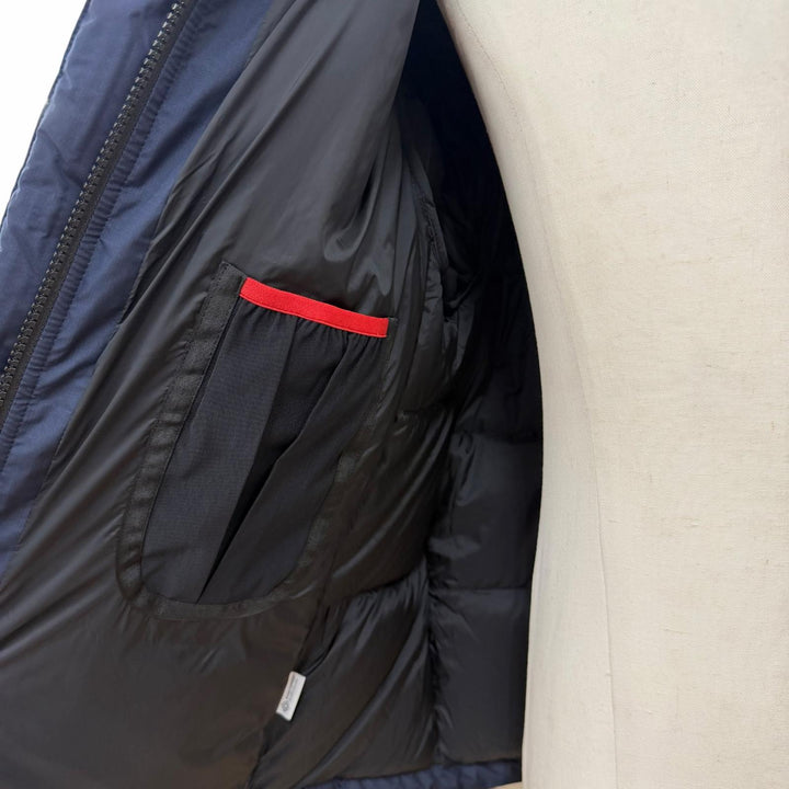 未使用品▼THE NORTH FACE ザ・ノースフェイス ND92551 Baltro Light Jacket GORE-TEX ロゴ刺繍 フーデッド ダウンジャケット S 正規品