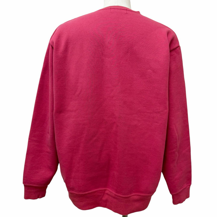 【ドンドン見直し】美品□HYSTERIC GLAMOUR ヒステリックグラマー 02253CS09 FIRE BEAR PARTY スウェット ピンク XL 日本製 正規品