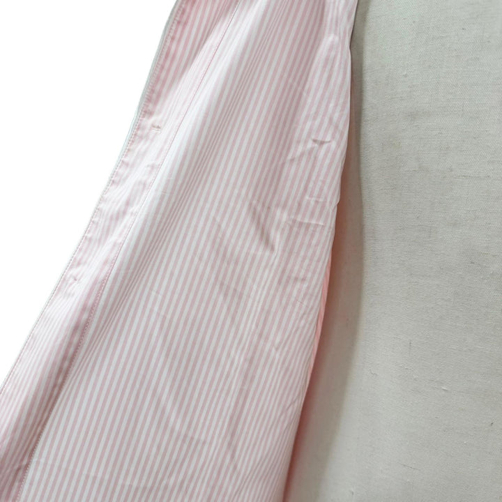 美品▼THOM BROWNE トムブラウン MPJ001A-08068680 コットン100% ストライプ柄 パジャマ セットアップ ピンク 4 正規品 メンズ 保存袋付