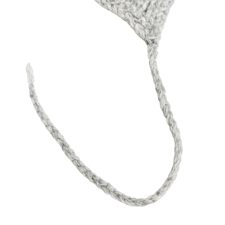 極美品△Maison Margiela 1 メゾンマルジェラ1 21AW S51TH0085 4ステッチ Vネック ケーブル編み ポンチョ ニットベスト グレー S 正規品