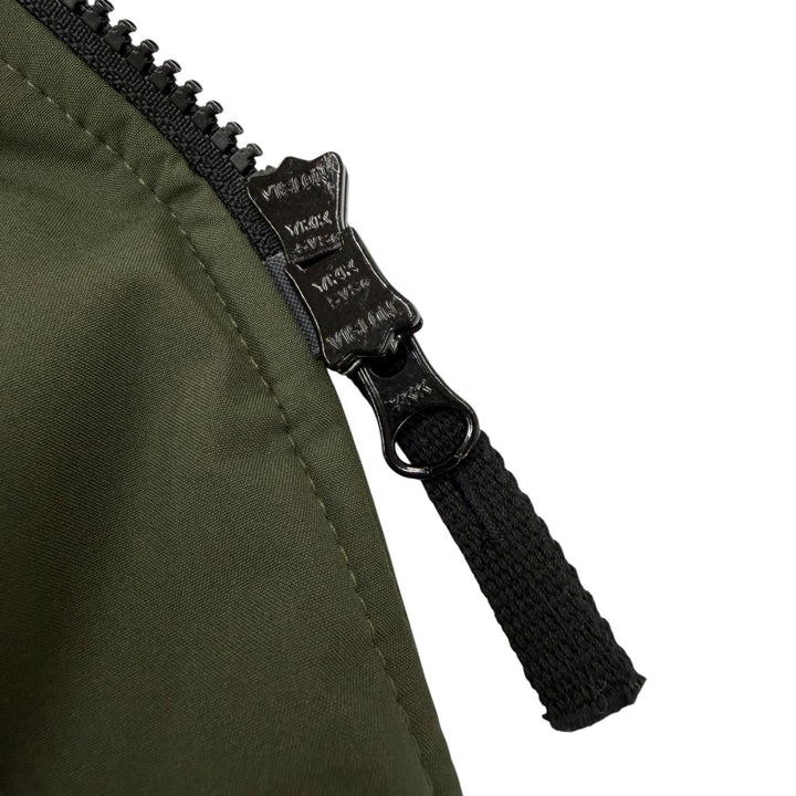 未使用品▼STONE ISLAND ストーンアイランド 731541727 ワッペン付き WZIPUP 中綿入り コート カーキ S 正規品 ガーメント・ハンガー付き