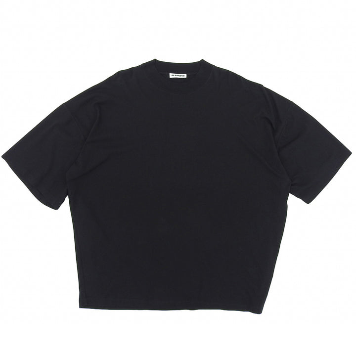 極美品▲JIL SANDER ジルサンダー JSMQ706022 コットン ドルマン オーバーサイズ クルーネック ショートスリーブ 半袖Ｔシャツ L 正規品