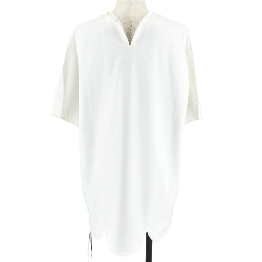 未使用品▲JIL SANDER ジルサンダー J02GC0002 J45047 コットン100% ドロップショルダー オーバーサイズ カットソー M イタリア製 正規品