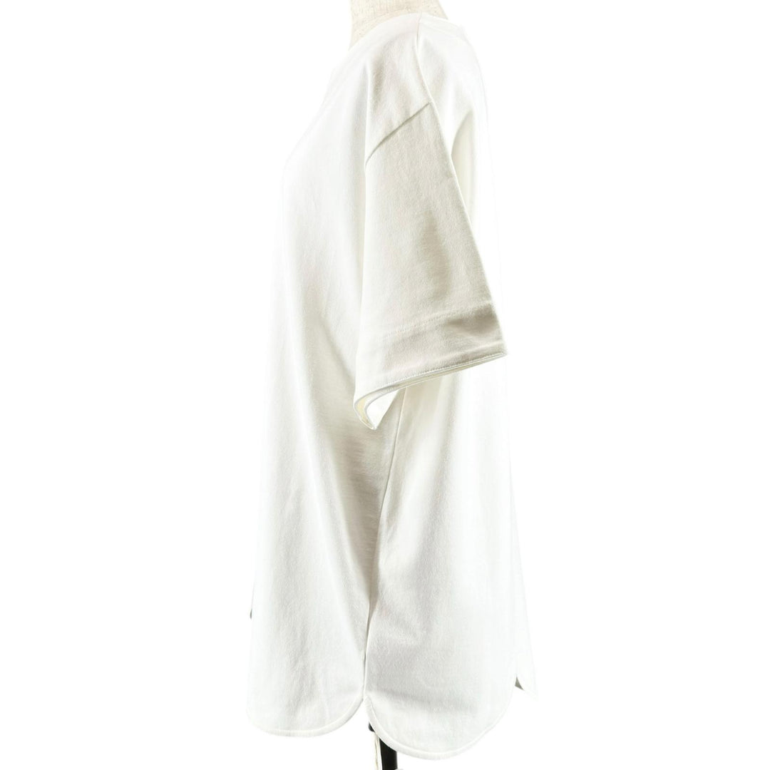 未使用品▲JIL SANDER ジルサンダー J02GC0002 J45047 コットン100% ドロップショルダー オーバーサイズ カットソー M イタリア製 正規品