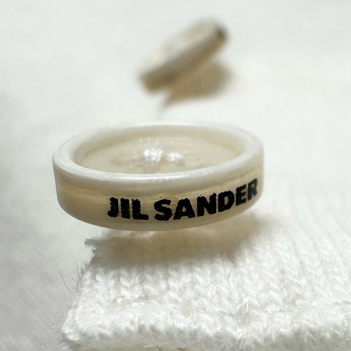 未使用品▲JIL SANDER ジルサンダー J02GC0002 J45047 コットン100% ドロップショルダー オーバーサイズ カットソー M イタリア製 正規品