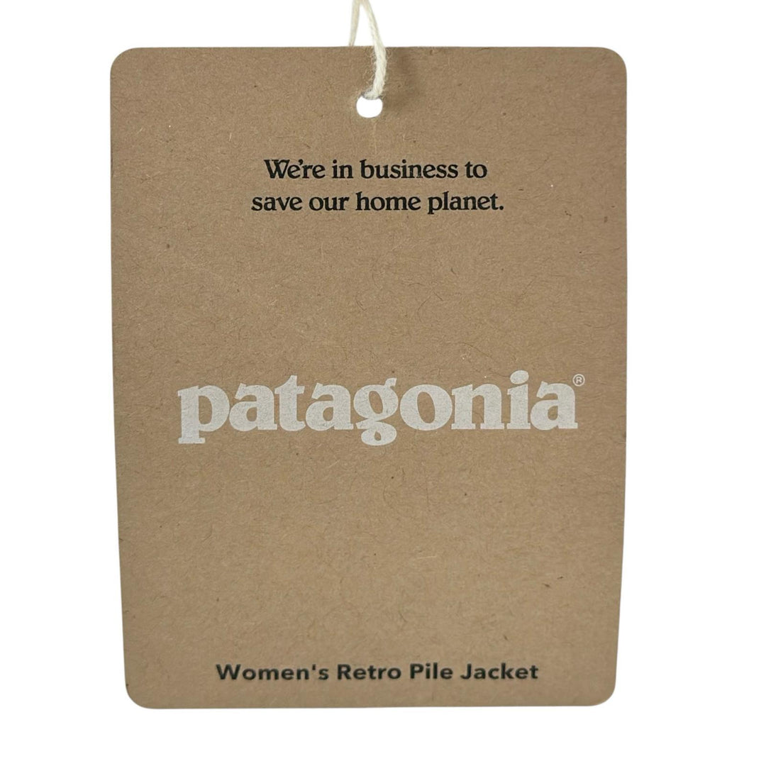 未使用品▲patagonia パタゴニア 22795 Retro Pile Fleece Jacket フルジップ フリース ジャケット ブラウン S 正規品 レディース