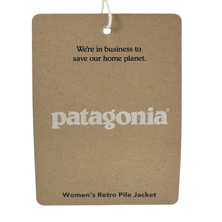 未使用品▲patagonia パタゴニア 22795 Retro Pile Fleece Jacket フルジップ フリース ジャケット ブラウン S 正規品 レディース