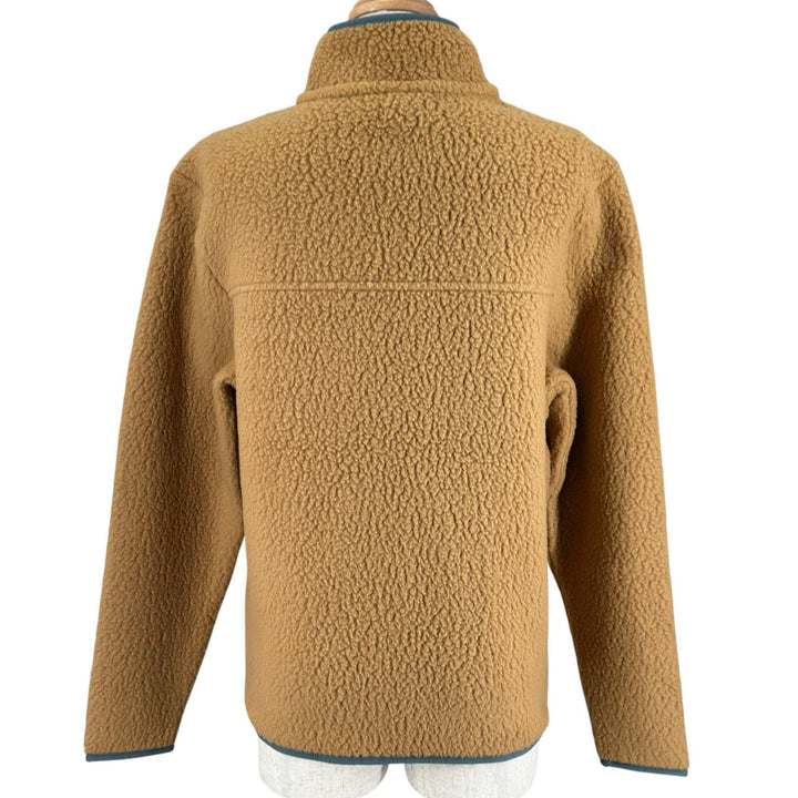 未使用品▲patagonia パタゴニア 22795 Retro Pile Fleece Jacket フルジップ フリース ジャケット ブラウン S 正規品 レディース