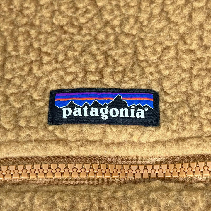 未使用品▲patagonia パタゴニア 22795 Retro Pile Fleece Jacket フルジップ フリース ジャケット ブラウン S 正規品 レディース