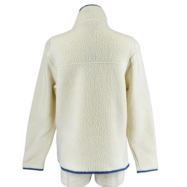 未使用品▲patagonia パタゴニア 22795 Retro Pile Fleece Jacket フルジップ フリース ジャケット ホワイト XS 正規品 レディース
