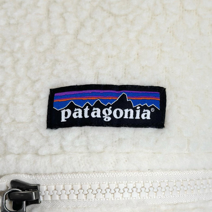 未使用品▲patagonia パタゴニア 22795 Retro Pile Fleece Jacket フルジップ フリース ジャケット ホワイト XS 正規品 レディース