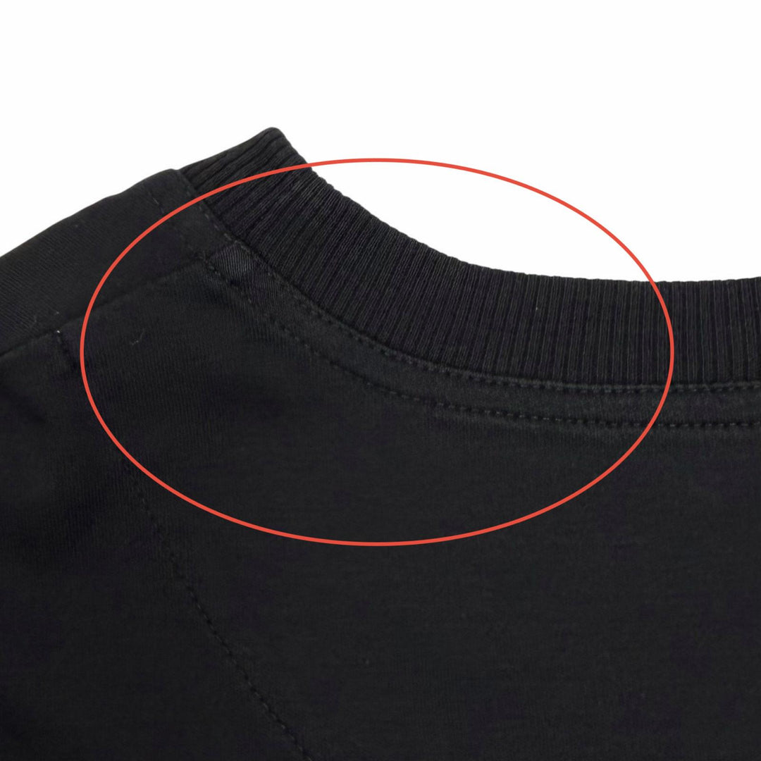 美品★HERMES エルメス 5H4505DC コットン100％ PALEFROI 袖口レース使い 半袖 Tシャツ ワンピース ブラック 34 イタリア製 レディース
