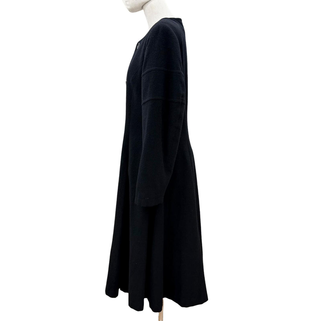 美品◇COMME des GARCONS コムデギャルソン ヴィンテージ AD1989 GC-050250 ウール100％ ノーカラーコート Mサイズ相当 日本製 正規品