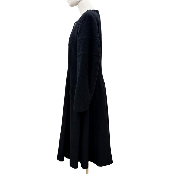 美品◇COMME des GARCONS コムデギャルソン ヴィンテージ AD1989 GC-050250 ウール100％ ノーカラーコート Mサイズ相当 日本製 正規品