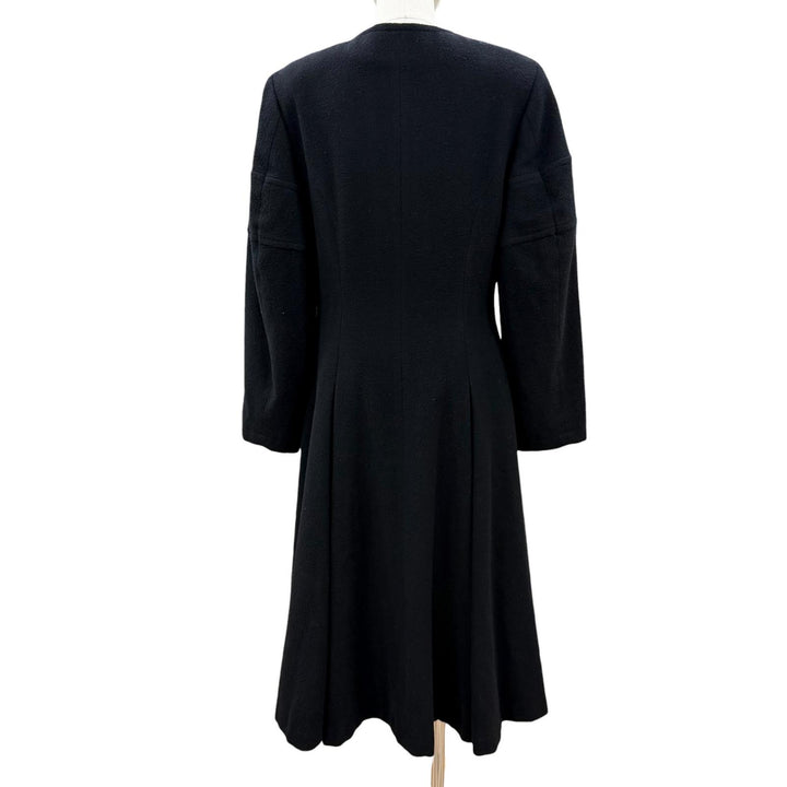 美品◇COMME des GARCONS コムデギャルソン ヴィンテージ AD1989 GC-050250 ウール100％ ノーカラーコート Mサイズ相当 日本製 正規品