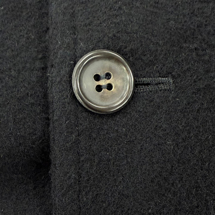 美品◇COMME des GARCONS コムデギャルソン ヴィンテージ AD1989 GC-050250 ウール100％ ノーカラーコート Mサイズ相当 日本製 正規品