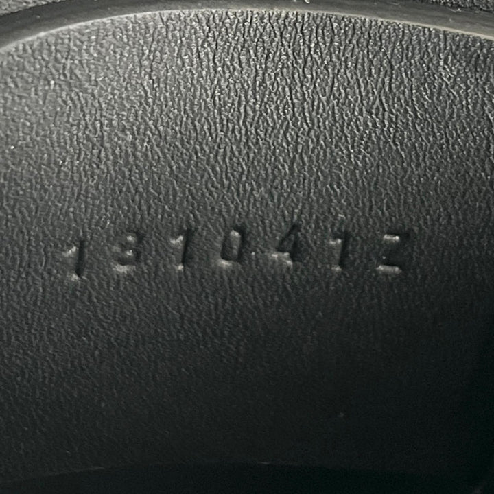 美品▲HERMES エルメス 181041Z RUSE ルーズ スクエアトゥ グルカミュール レザー サンダル ブラック 35 イタリア製 レディース