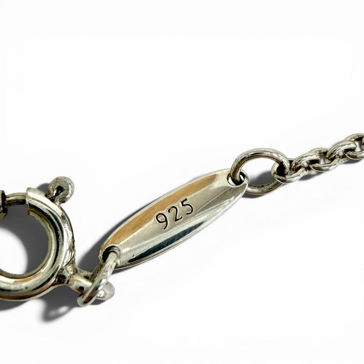 美品◇TIFFANY&amp;Co. ティファニー SV925 フレッシュウォーターパール メッシュ タッセル ペンダント ネックレス シルバー 重量3.0g