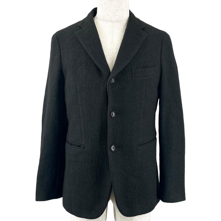美品▲COMME des GARCONS HOMME DEUX コム デ ギャルソン オム ドゥ 22AW DJ-J038 テーラードジャケット ダークブラウン S 正規品 メンズ
