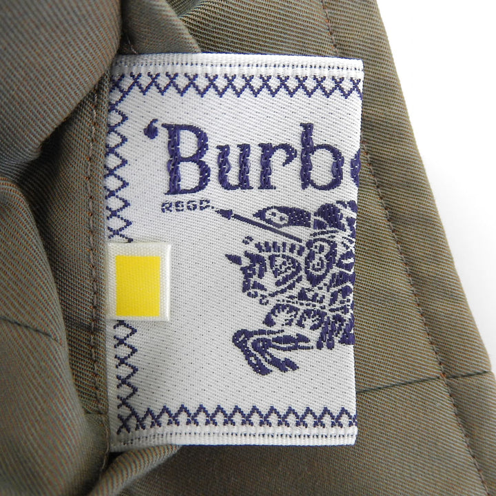 極美品▲Burberrys バーバリー ノバチェック柄 Vネック リバーシブル ジレ ベスト 玉虫色 ベージュ 7AB2(XSサイズ相当) レディース