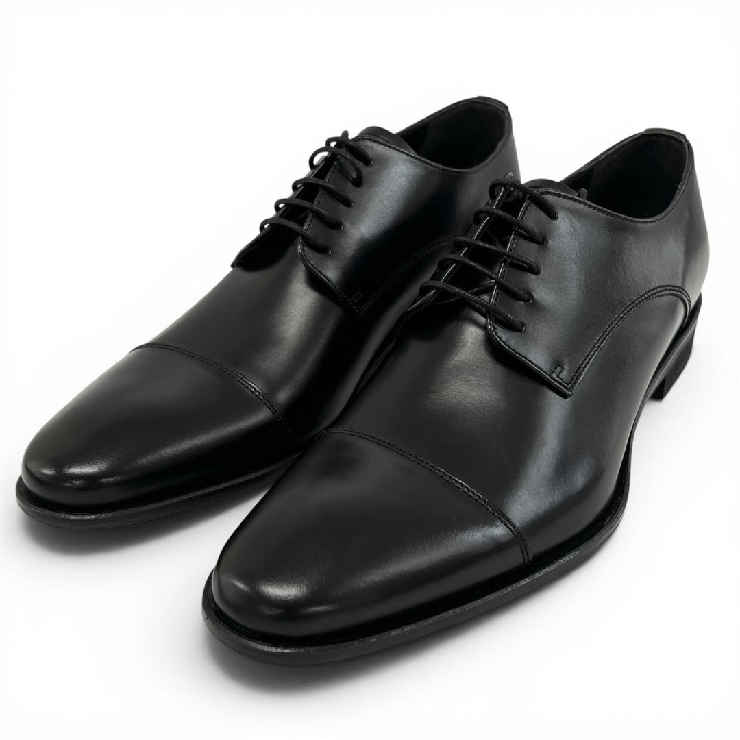 未使用品▲REGAL リーガル 241S ストレートチップ キャップトゥ ダービーシューズ レザーシューズ ブラック 24.5cm メンズ 箱付き