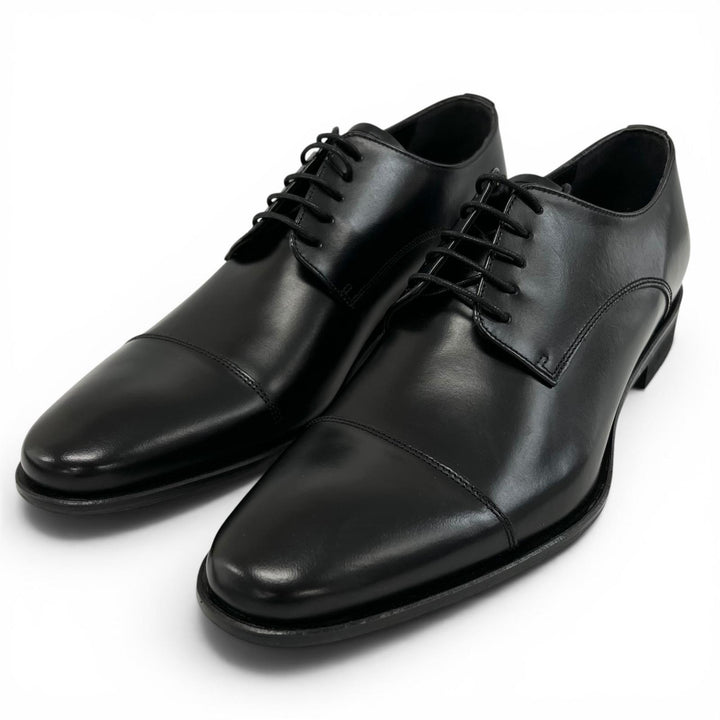 未使用品▲REGAL リーガル 241S ストレートチップ キャップトゥ ダービーシューズ レザーシューズ ブラック 24.5cm メンズ 箱付き
