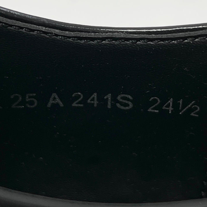 未使用品▲REGAL リーガル 241S ストレートチップ キャップトゥ ダービーシューズ レザーシューズ ブラック 24.5cm メンズ 箱付き