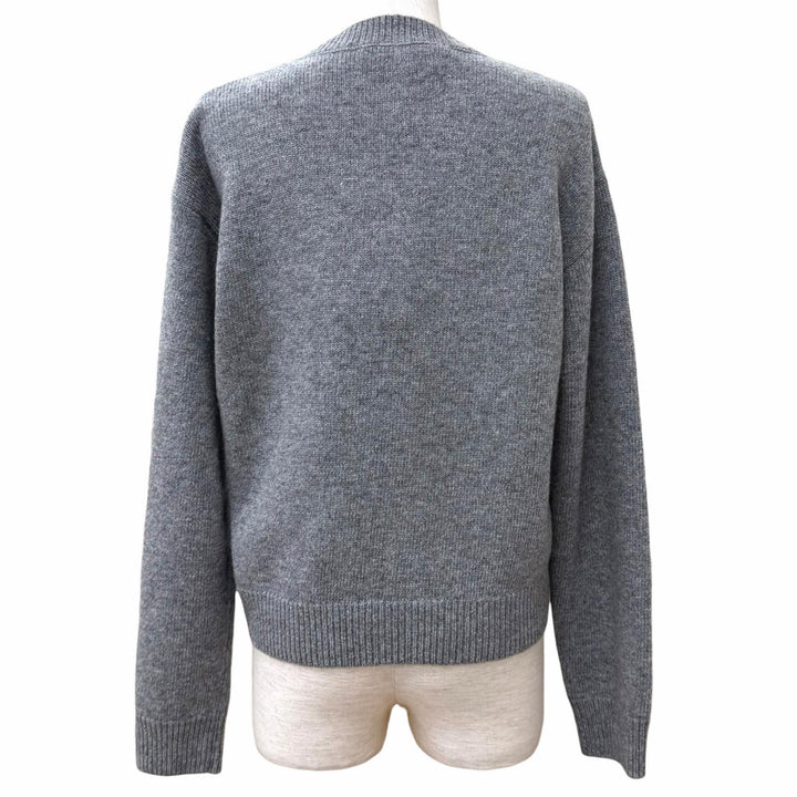 未使用品★GUCCI グッチ 25AW 864156 ヒグチユウコ ウール100％ 日本限定 鈴木えみ着用 セーター グレー S 伊製 正規品 レディース