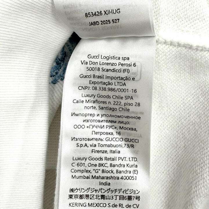 未使用品★GUCCI グッチ 25AW 853426 ヒグチユウコ コットン100％ 日本限定 キャット インターロッキングG フーディ パーカー S 正規品