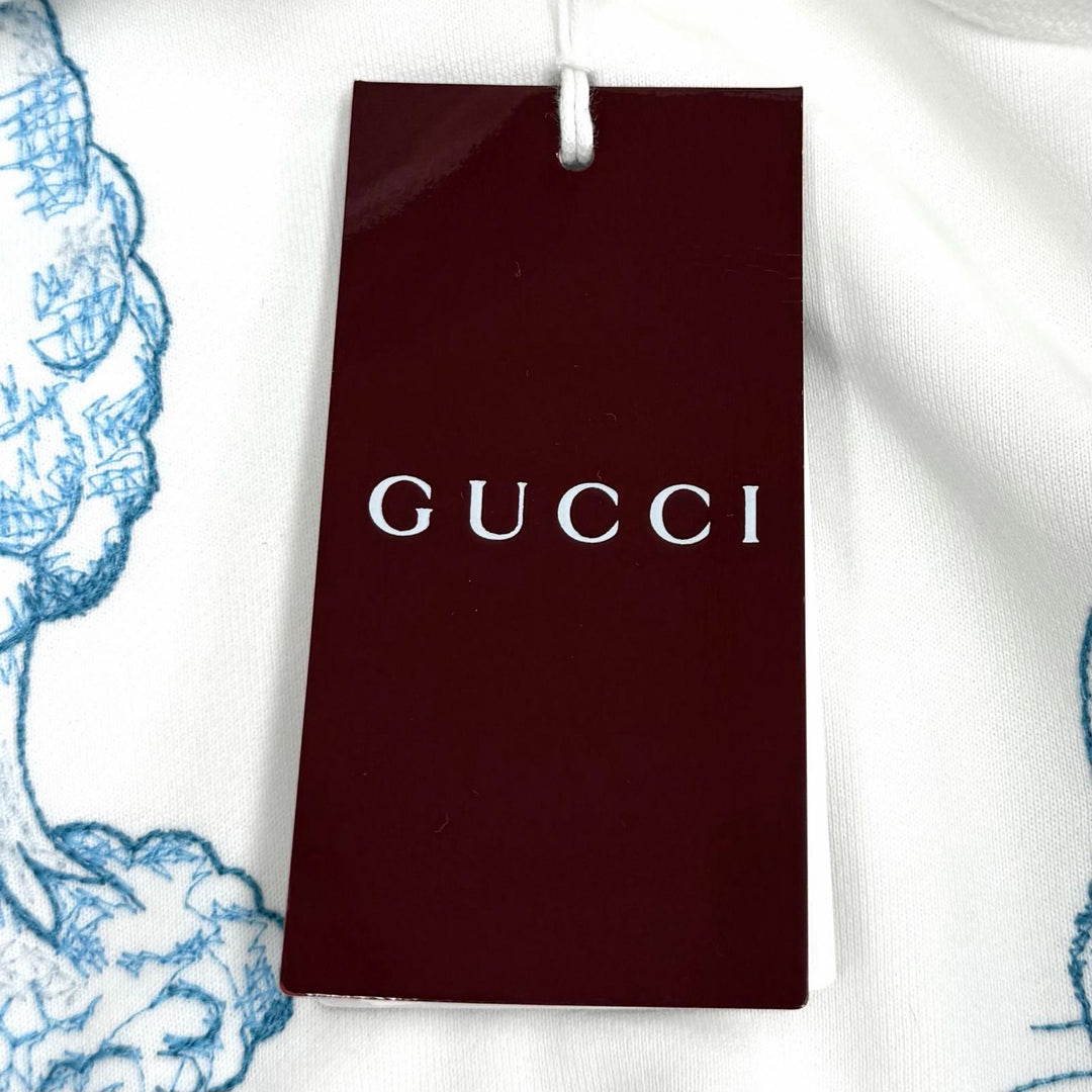 未使用品★GUCCI グッチ 25AW 853426 ヒグチユウコ コットン100％ 日本限定 キャット インターロッキングG フーディ パーカー S 正規品