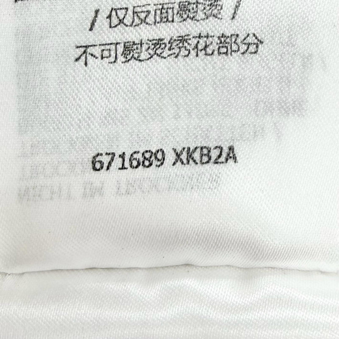 極美品△GUCCI×THE NORTH FACE グッチ ザノースフェイス 671689 ロゴ刺繍 ケーブル編み タートルネック ニット L 正規品 定価225500円