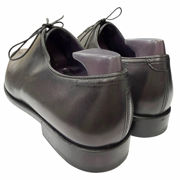 美品□Berluti ベルルッティ 2022年製 アレッサンドロ デムジュール レザー ドレスシューズ nero grigio 6 イタリア製 箱・保存袋付き