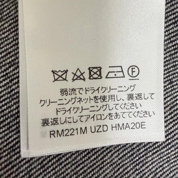 未使用品□LOUIS VUITTON NIGO ルイヴィトン ニゴー 2022年SS モノグラムデニム ジージャン デニムジャケット 44 フランス製 正規品