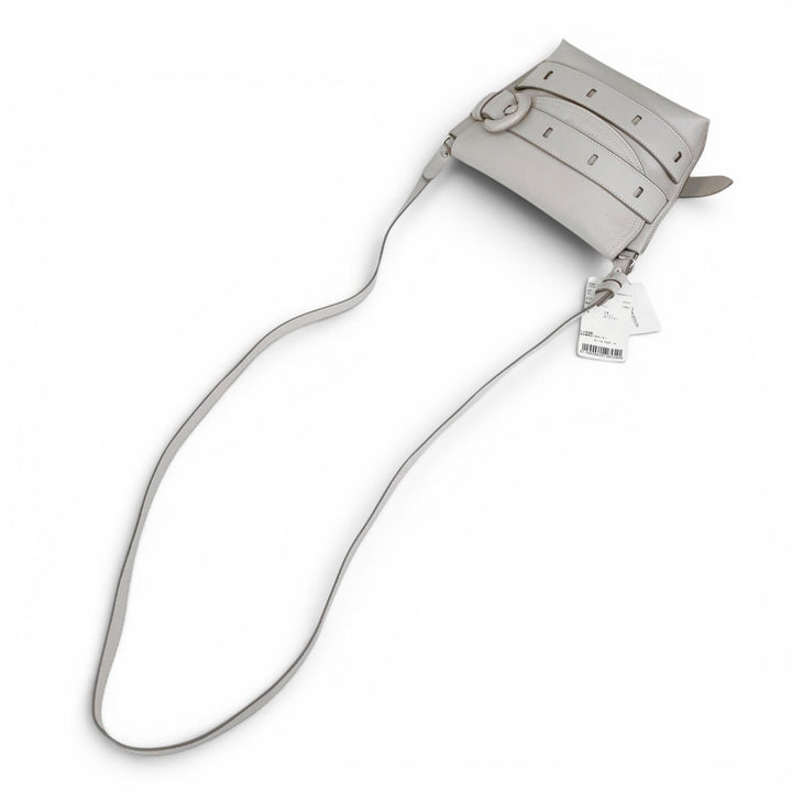 未使用品▲J&amp;M Davidson ジェイアンドエムデヴィッドソン 1813N THE BELT POUCH ショルダーバッグ ライトグレー スペイン製 定価130900円