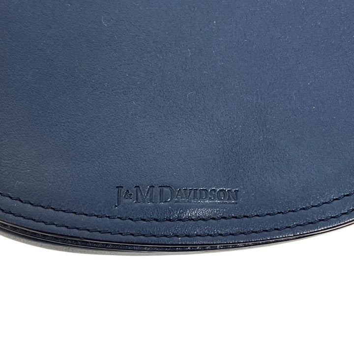 未使用品▲J&amp;M Davidson ジェイアンドエムデヴィッドソン 1841N カーフレザー ショルダーバッグ ブルー レディース 定価139700円
