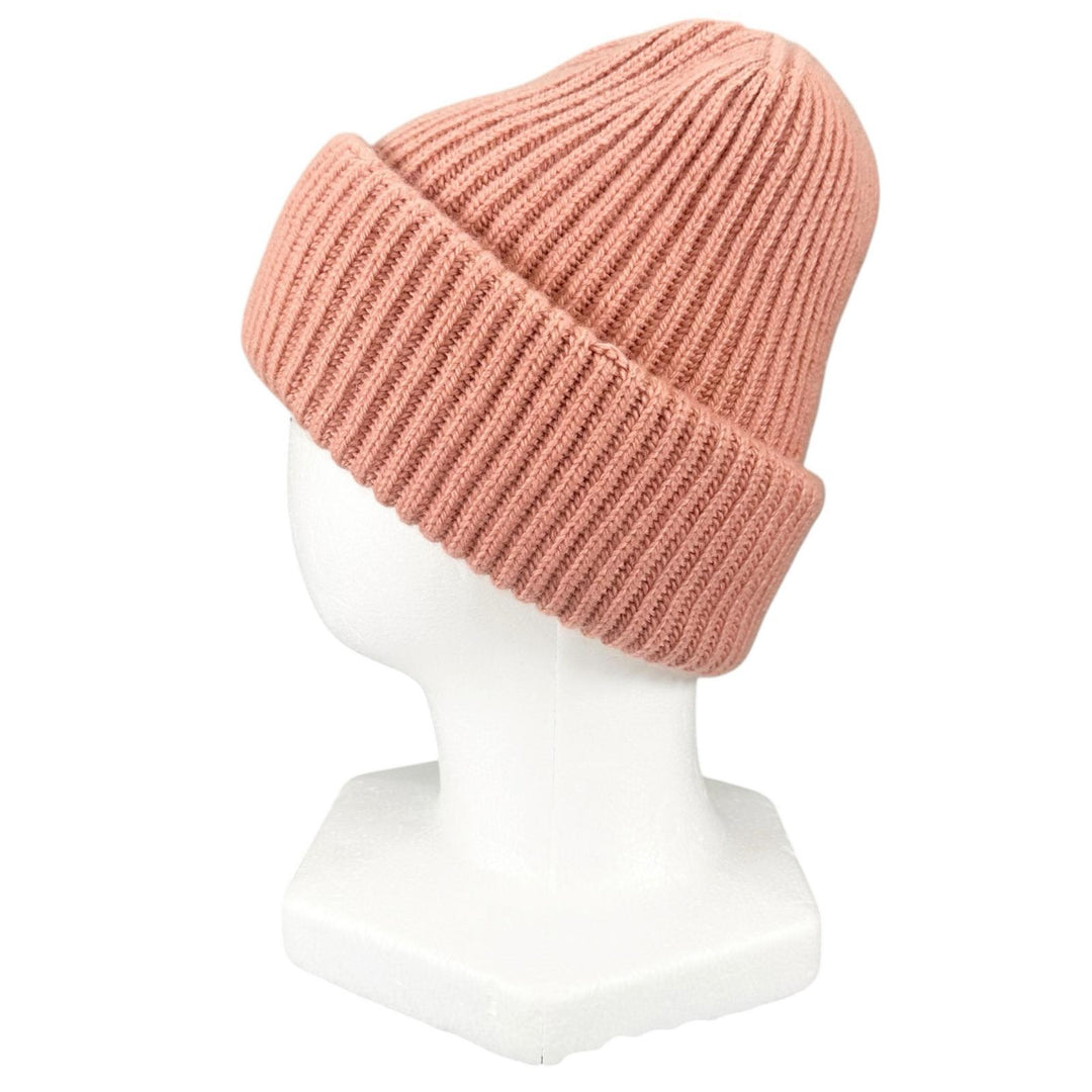極美品▲HERMES エルメス 2022年製 H222042N フィリパ カシミヤ モヘア セリエボタン ニットキャップ ピンク M 伊製 正規品 レディース