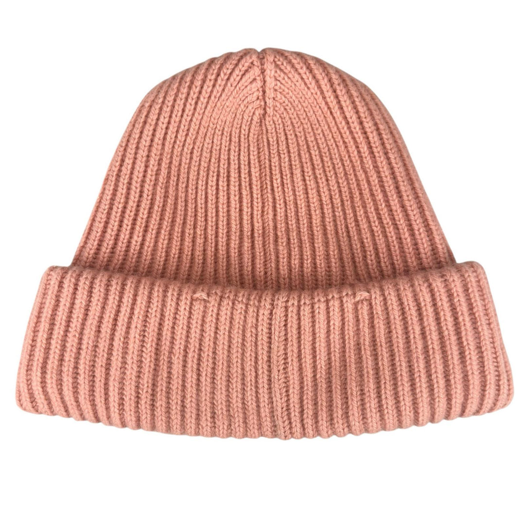 極美品▲HERMES エルメス 2022年製 H222042N フィリパ カシミヤ モヘア セリエボタン ニットキャップ ピンク M 伊製 正規品 レディース