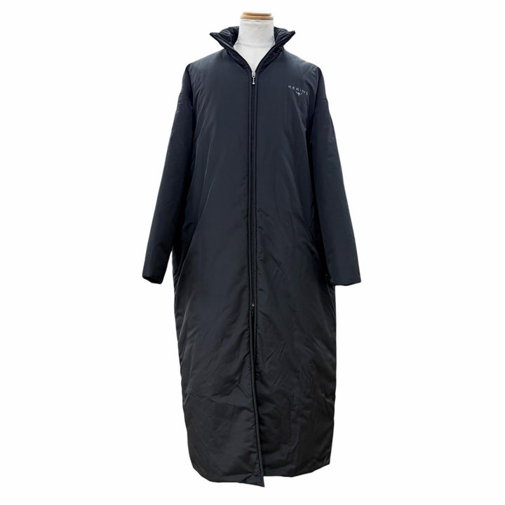 極美品▼BALENCIAGA バレンシアガ 486299 Kering Padded Raincoat ケリング デムナ初期 フード入り オーバーサイズ 中綿コート 46 正規品