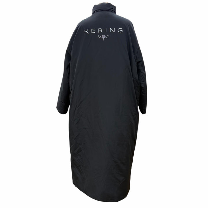 極美品▼BALENCIAGA バレンシアガ 486299 Kering Padded Raincoat ケリング デムナ初期 フード入り オーバーサイズ 中綿コート 46 正規品