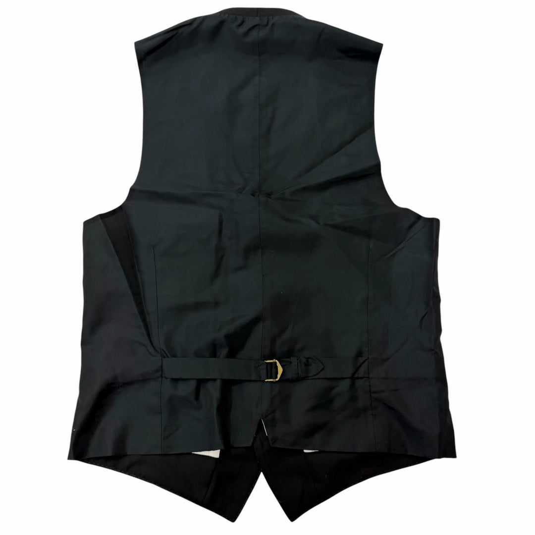 美品□YVES SAINT LAURENT イヴ・サンローラン ヴィンテージ 166940 トムフォード期 リヴゴーシュ ビッグYSL スリーピーススーツ 48/46