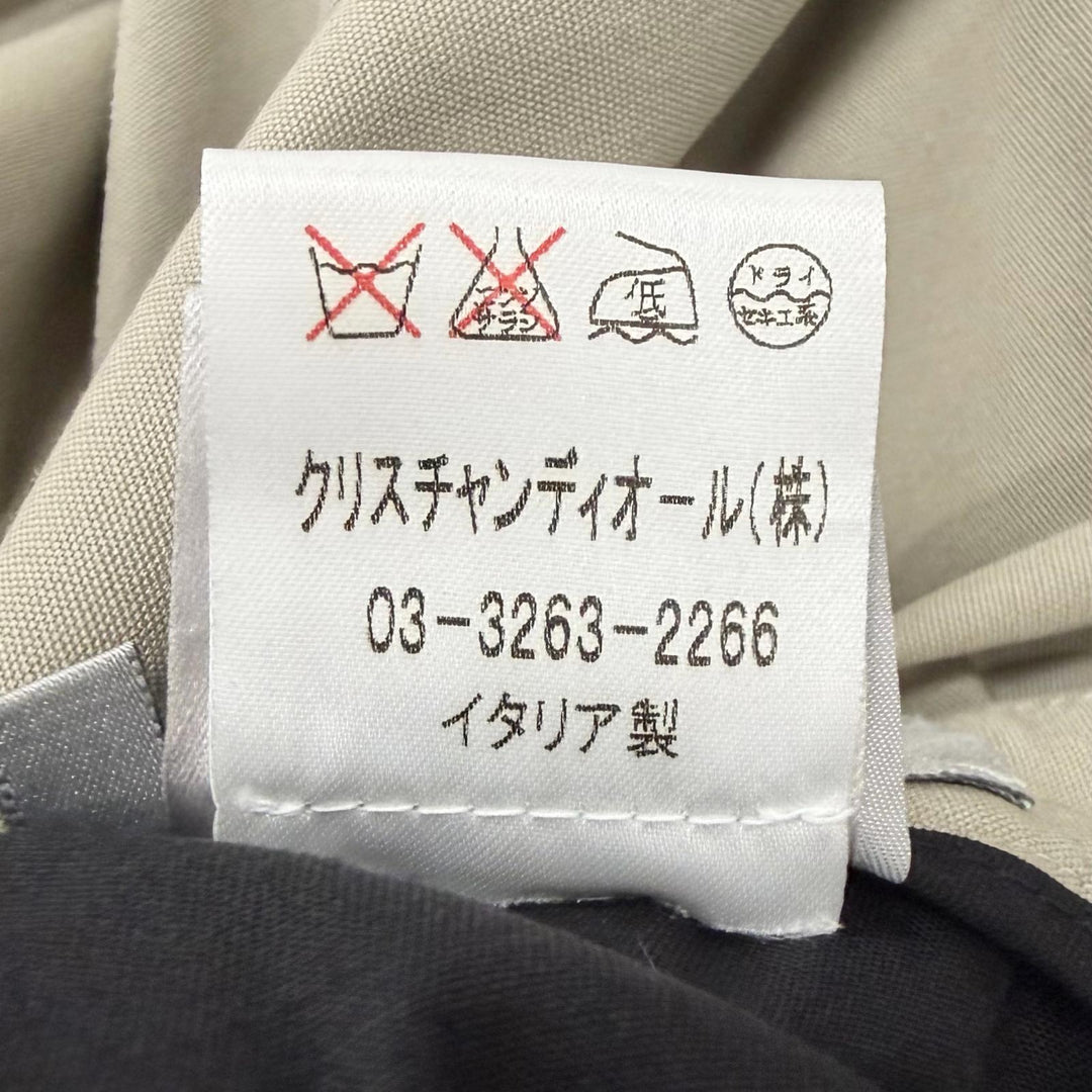 極美品□Dior HOMME ディオールオム ヴィンテージ 3EH1015284 2003年 エディスリマン ストリップ期 カーゴパンツ 46 イタリア製 正規品