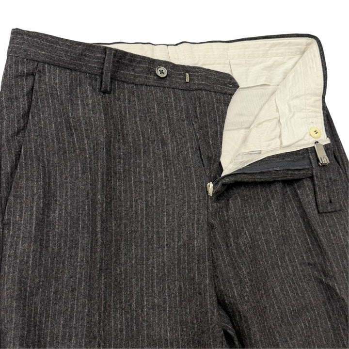 良品▼Yves Saint Laurent rive gauche イヴサンローランリヴゴーシュ ヴィンテージ 100314 トムフォード期 ストライプ柄 シングルスーツ