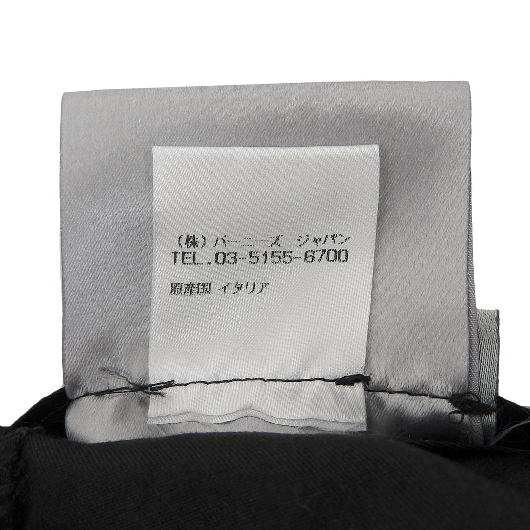 美品▲DIOR ディオール オム ヴィンテージ 2002年製 エディ期 2EH1012627 コットン100% ワイドパンツ ブラック 48 伊製 正規品 メンズ