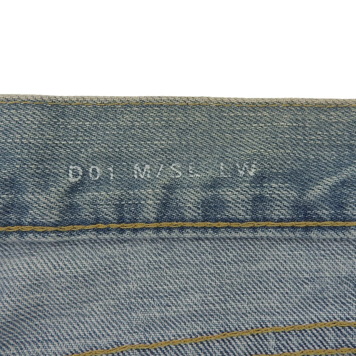 極美品▲SAINT LAURENT PARIS サンローランパリ 2012年製 315392 コットン100% エディ期 ヴィンテージ加工 デニムパンツ 34 正規品